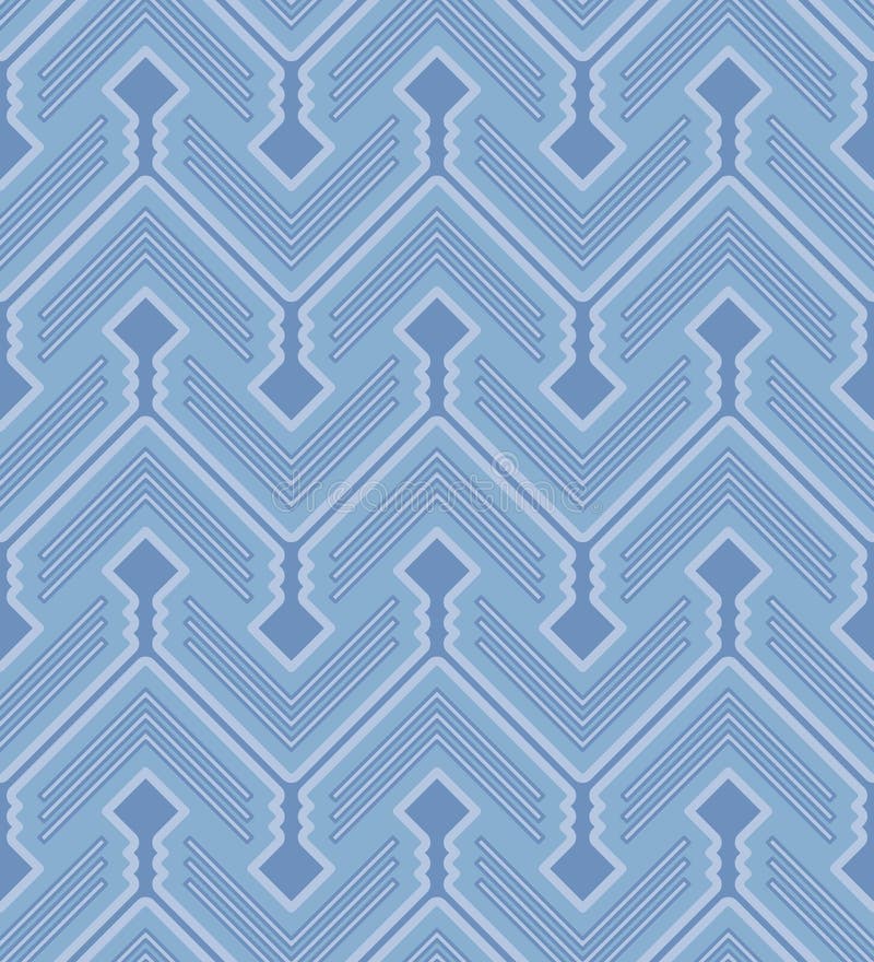 Zickzack naadloos patroon royalty-vrije illustratie