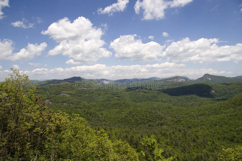 Het Nationale Bos van Nantahala stock afbeelding Het Nationale Bos van Nantahala stock afbeelding