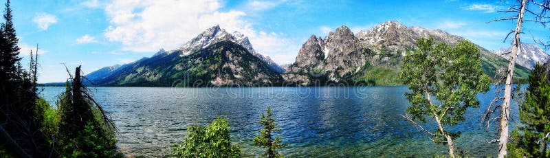 Het Nationale Park de V.S. van Grand Teton royalty-vrije stock afbeeldingen Het Nationale Park de V.S. van Grand Teton royalty-vrije stock afbeeldingen