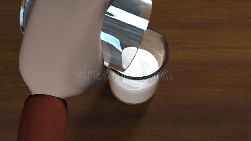 Het Omzetten Van Melk In Gestremde Melk Stock Footage Video Bestaande Uit Maaltijd Naughty 49909852