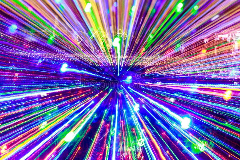 Het onduidelijke beeld bokeh licht van het machtsgezoem openlucht royalty-vrije stock fotografie Het onduidelijke beeld bokeh licht van het machtsgezoem openlucht royalty-vrije stock fotografie
