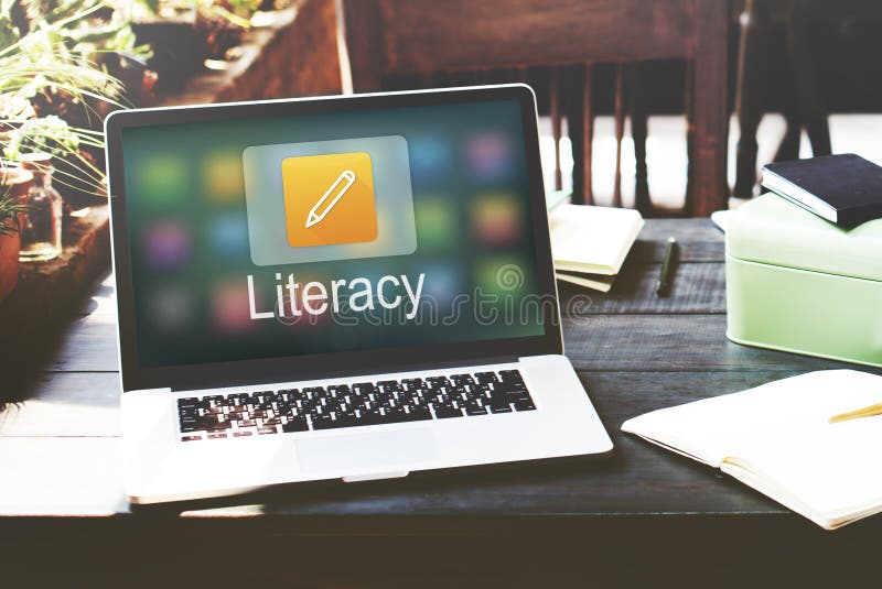 Het Online Onderwijs die van het potloodpictogram Grafisch Concept leren royalty-vrije stock foto's Het Online Onderwijs die van het potloodpictogram Grafisch Concept leren royalty-vrije stock foto's