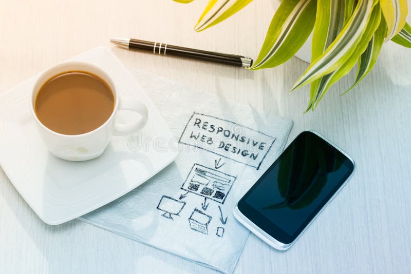Het ontvankelijke Ontwerp van het Web royalty-vrije stock afbeelding Het ontvankelijke Ontwerp van het Web royalty-vrije stock afbeelding