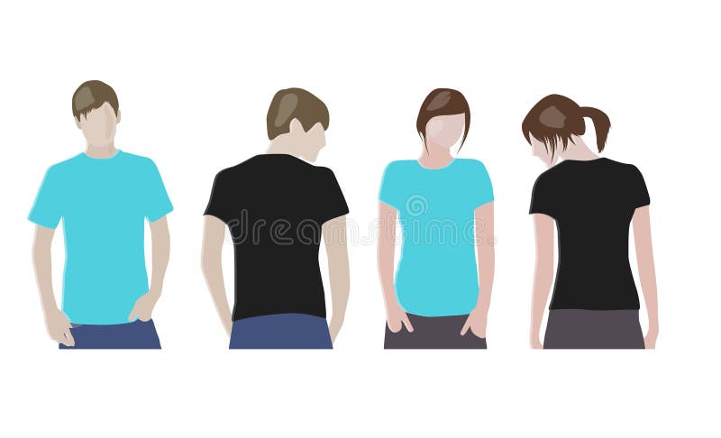 Het ontwerpmalplaatjes van de t-shirt stock illustratie Het ontwerpmalplaatjes van de t-shirt stock illustratie