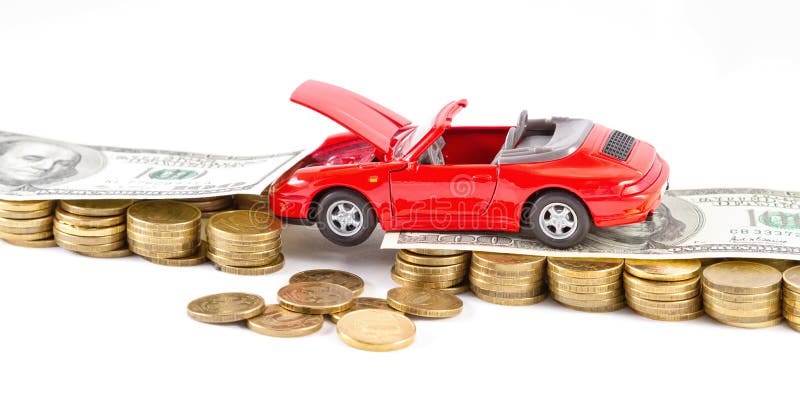 Het openen van zaken op reparatie en onderhoud van auto's stock foto's Het openen van zaken op reparatie en onderhoud van auto's stock foto's