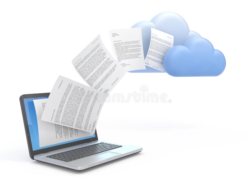Transferring information or data to a cloud network server. Transferring information or data to a cloud network server.