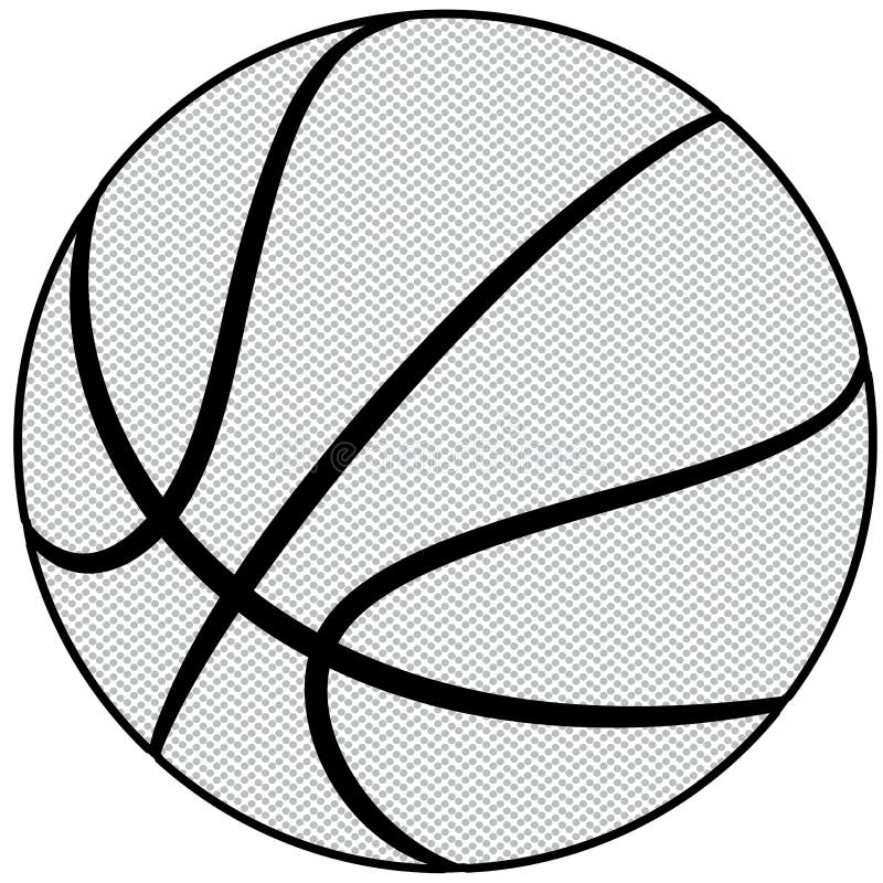 Het Overzicht Van Het Basketbal Stock Illustratie - Illustration of