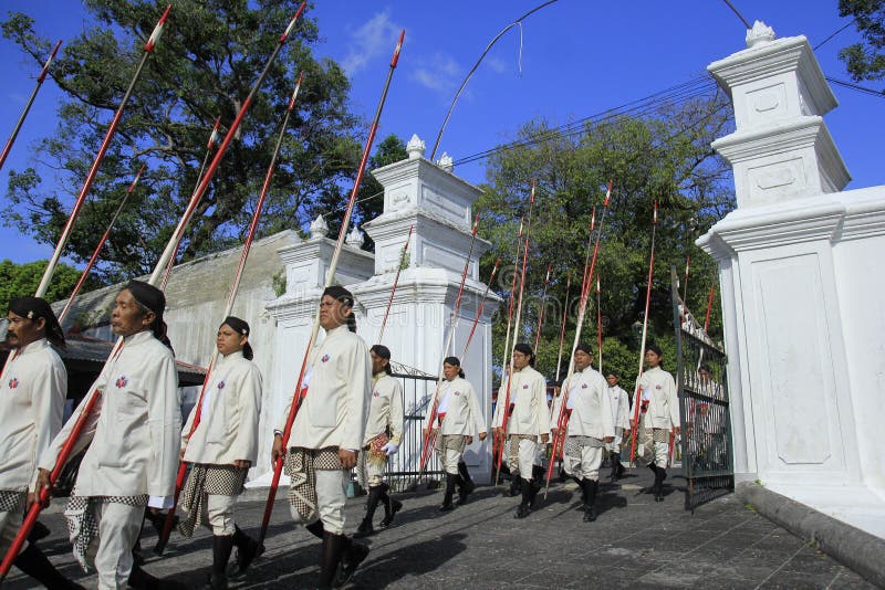 Het Paleis van militairenyogyakarta stock foto Het Paleis van militairenyogyakarta stock foto