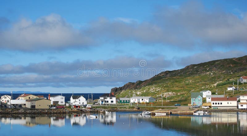 Het Panorama van Twillingate royalty-vrije stock foto Het Panorama van Twillingate royalty-vrije stock foto
