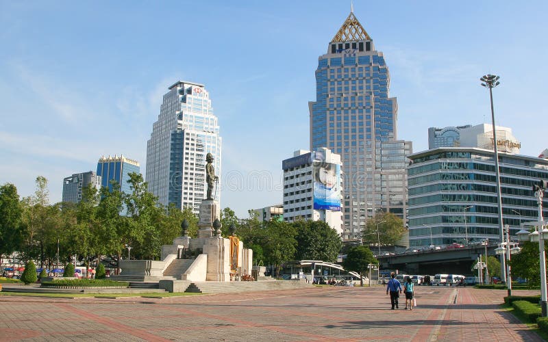 Het Park Bangkok, Thailand van Lumphini stock foto's Het Park Bangkok, Thailand van Lumphini stock foto's