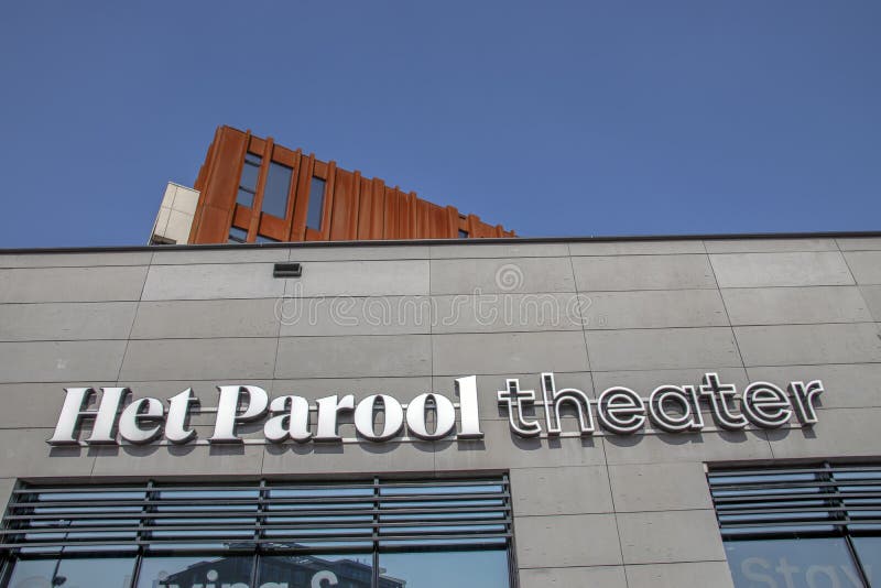 Het Parool Theater at Amsterdam the Netherlands 2019 Editorial Stock