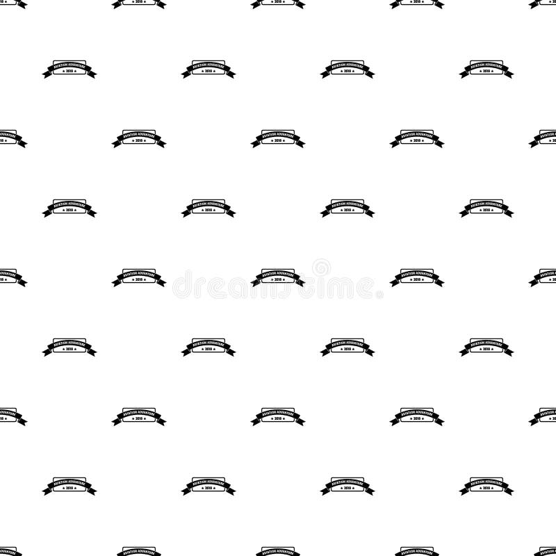 Het patroon naadloze vector van het luchtvaartavontuur 2018 stock illustratie Het patroon naadloze vector van het luchtvaartavontuur 2018 stock illustratie