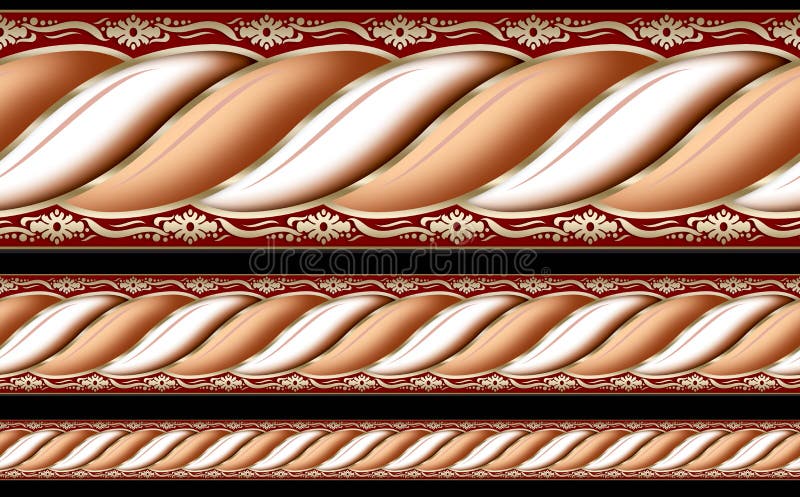 Het patroon van de streep royalty-vrije illustratie Het patroon van de streep royalty-vrije illustratie