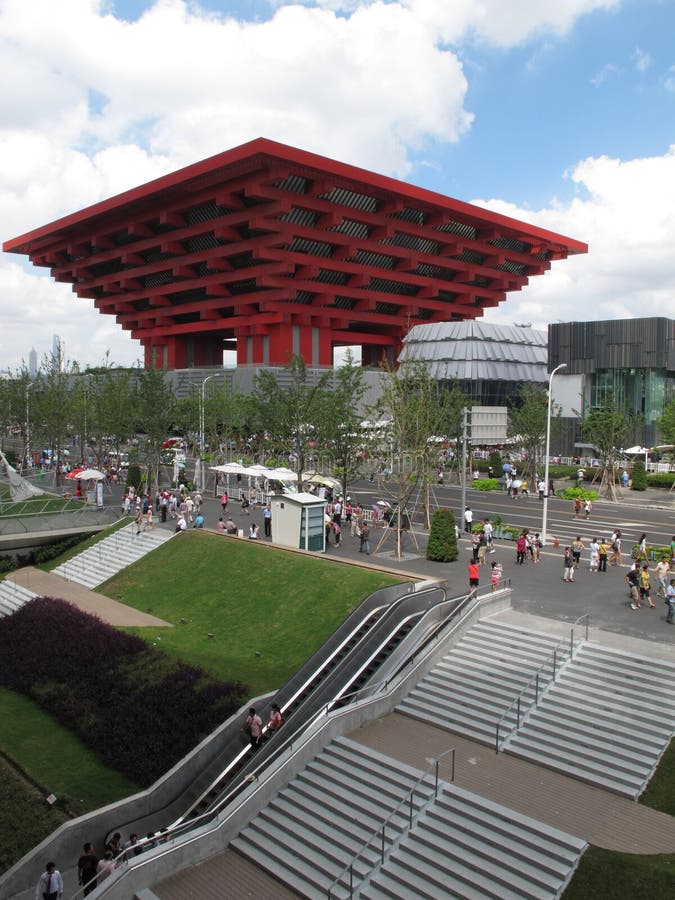 China pavilion in the World Expo 2010 Shanghai. China pavilion in the World Expo 2010 Shanghai