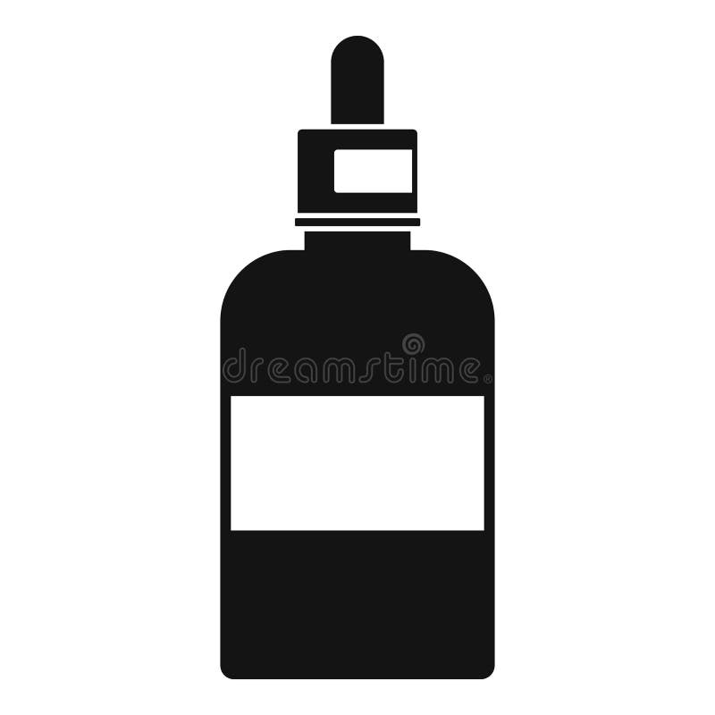 Het pictogram van bijendalingen, eenvoudige stijl royalty-vrije illustratie Het pictogram van bijendalingen, eenvoudige stijl royalty-vrije illustratie