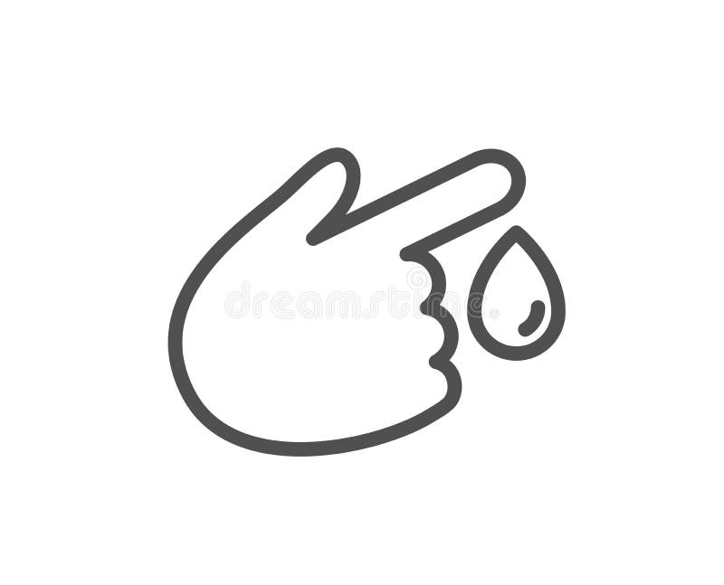 Het pictogram van de bloeddonatielijn Medisch hulpteken Vector vector illustratie Het pictogram van de bloeddonatielijn Medisch hulpteken Vector vector illustratie