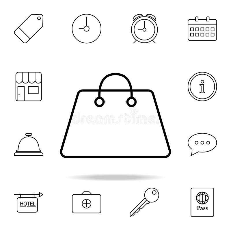 Het pictogram van de dame\ 's zak Element van eenvoudig pictogram voor websites, Webontwerp, mobiele app, informatiegrafiek Het d stock illustratie Het pictogram van de dame\ 's zak Element van eenvoudig pictogram voor websites, Webontwerp, mobiele app, informatiegrafiek Het d stock illustratie