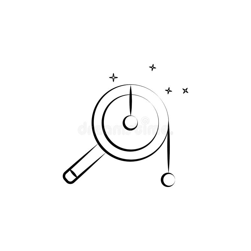 Het pictogram van de rammelaartrommel Element van dia DE muertos pictogram voor mobiele concept en webtoepassingen Kan het hand g stock illustratie Het pictogram van de rammelaartrommel Element van dia DE muertos pictogram voor mobiele concept en webtoepassingen Kan het hand g stock illustratie