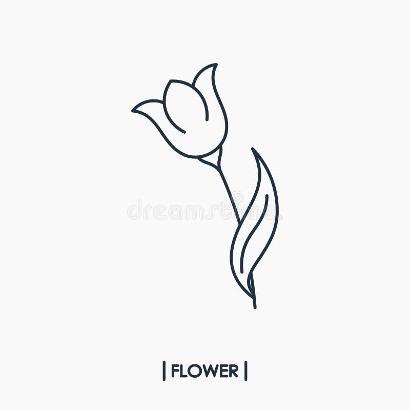 Het pictogram van het bloemoverzicht stock illustratie Het pictogram van het bloemoverzicht stock illustratie