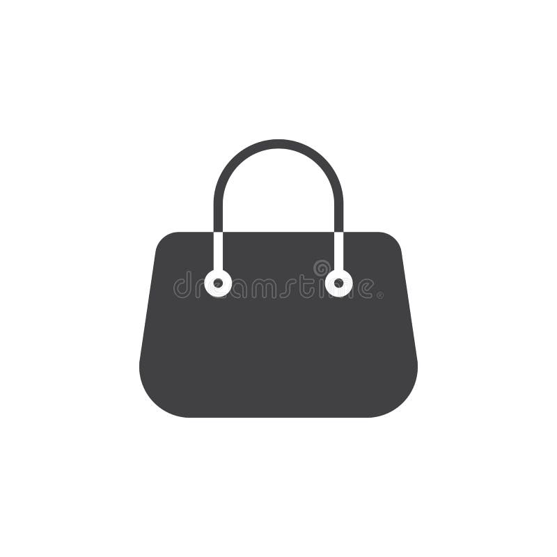 Het pictogram vector, gevuld vlak teken van de beurshandtas, stevig die pictogram op wit wordt geïsoleerd vector illustratie Het pictogram vector, gevuld vlak teken van de beurshandtas, stevig die pictogram op wit wordt geïsoleerd vector illustratie
