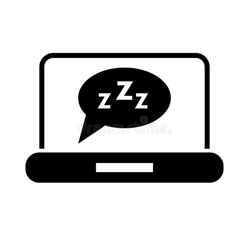 Het pictogram vectorillustratie van de slaap grappige bel zzz stock illustratie Het pictogram vectorillustratie van de slaap grappige bel zzz stock illustratie