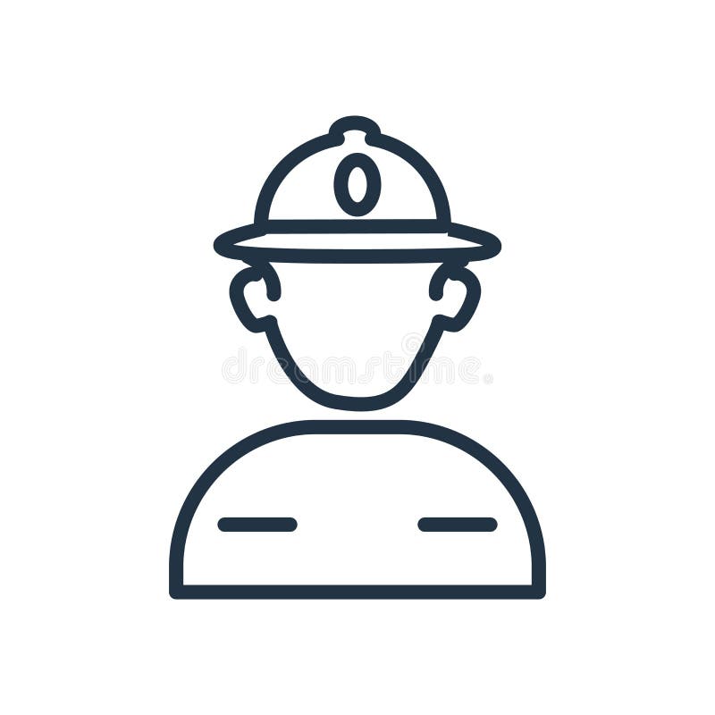 Het pictogramvector van de politiehelm op witte achtergrond, Politie h wordt geïsoleerd dat stock illustratie Het pictogramvector van de politiehelm op witte achtergrond, Politie h wordt geïsoleerd dat stock illustratie