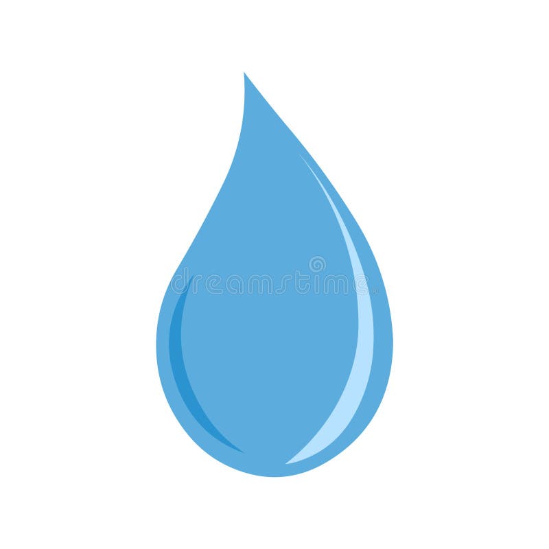 Het pictogramvector van de waterdaling vector illustratie Het pictogramvector van de waterdaling vector illustratie