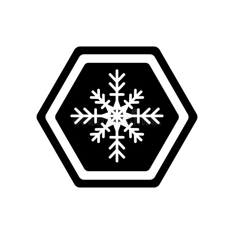Het pictogramvector van de de winterwaarschuwing op witte achtergrond, de Winter wordt geïsoleerd die stock illustratie Het pictogramvector van de de winterwaarschuwing op witte achtergrond, de Winter wordt geïsoleerd die stock illustratie