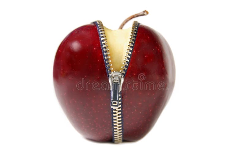 Het pit van de appel stock afbeeldingen Het pit van de appel stock afbeeldingen