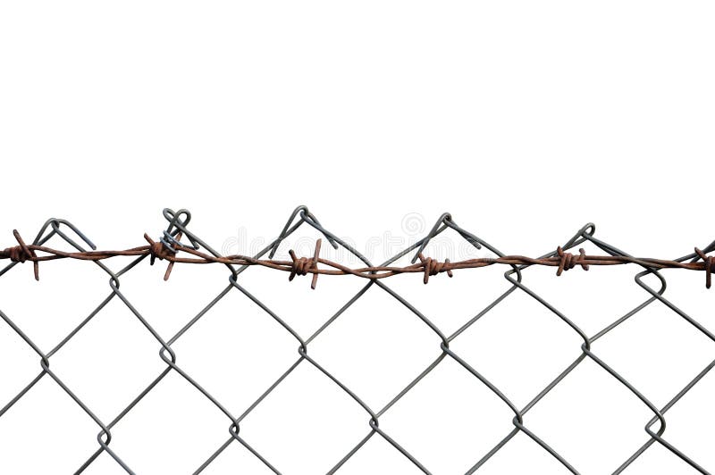Het prikkeldraad Mesh Fence, Roest Barb Detail, isoleerde Horizontaal Rusty Barbwire, Oud Oud Doorstaan Geroest Grey Iron, Grungy stock afbeelding Het prikkeldraad Mesh Fence, Roest Barb Detail, isoleerde Horizontaal Rusty Barbwire, Oud Oud Doorstaan Geroest Grey Iron, Grungy stock afbeelding