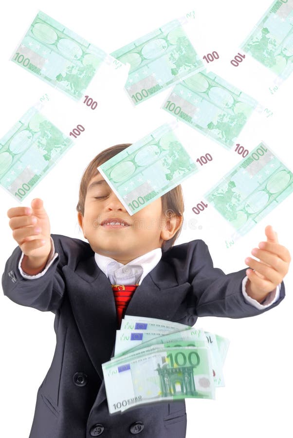 Het is regenend geld stock afbeeldingen Het is regenend geld stock afbeeldingen