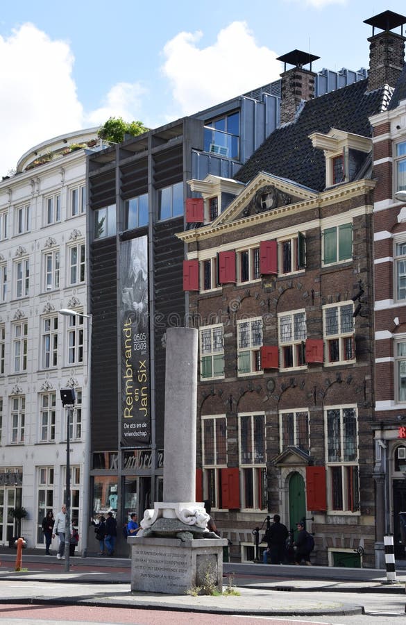 Het Rembrandthuis de musée sur Jodenbreestraat à Amsterdam, Hollande, Pays-Bas photo stock Het Rembrandthuis de musée sur Jodenbreestraat à Amsterdam, Hollande, Pays-Bas photo stock