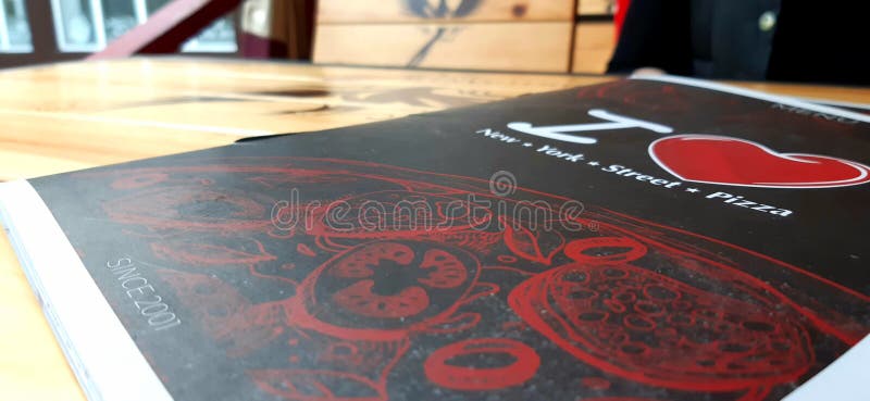 Het restaurantmenu. aniga het tijdschrift. café oekraïne royalty-vrije stock afbeeldingen