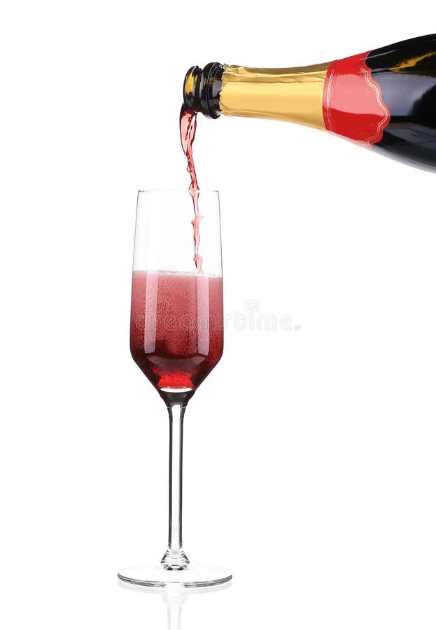 Champagne Gieten Een Glas. Stock Afbeelding - Image of morserij, drinkbeker: 37229163