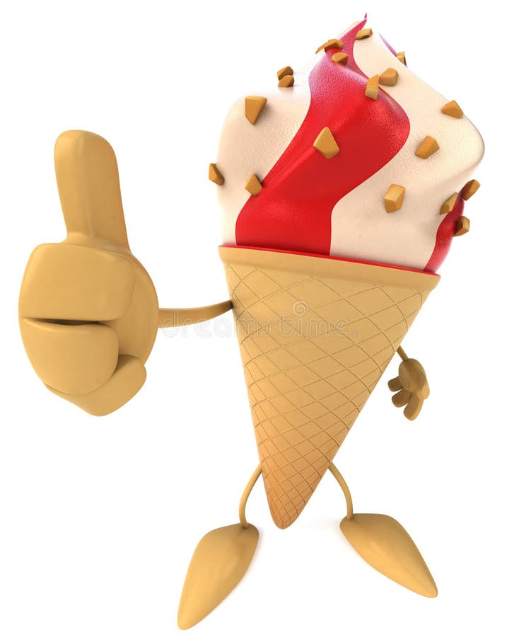 Het roomijskegels van de aardbei, van de chocolade, van de vanille en van de pistache over witte achtergrond vector illustratie Het roomijskegels van de aardbei, van de chocolade, van de vanille en van de pistache over witte achtergrond vector illustratie