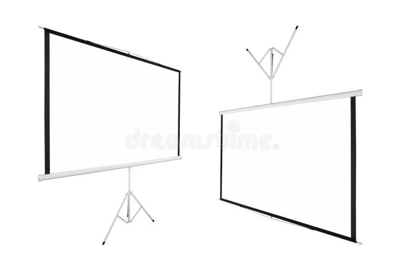 Het schermachtergrond om projector te tonen royalty-vrije stock foto Het schermachtergrond om projector te tonen royalty-vrije stock foto