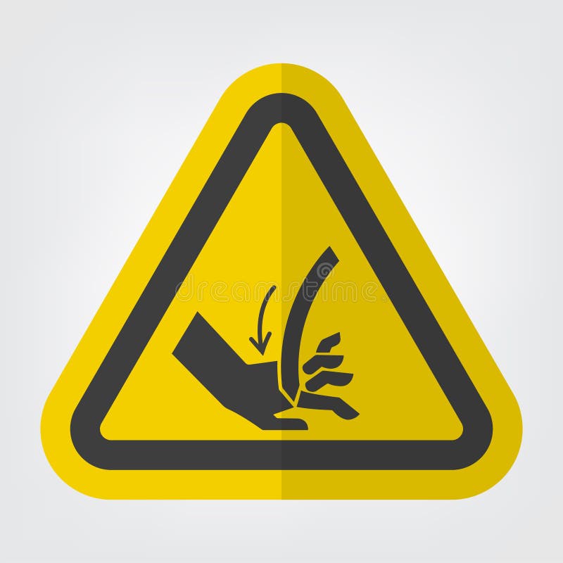 Het snijden van het Hand Gebogen Teken van het Bladsymbool isoleert op Witte Achtergrond, Vectorillustratie royalty-vrije illustratie Het snijden van het Hand Gebogen Teken van het Bladsymbool isoleert op Witte Achtergrond, Vectorillustratie royalty-vrije illustratie