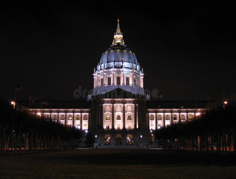 Het Stadhuis van San Francisco royalty-vrije stock foto Het Stadhuis van San Francisco royalty-vrije stock foto