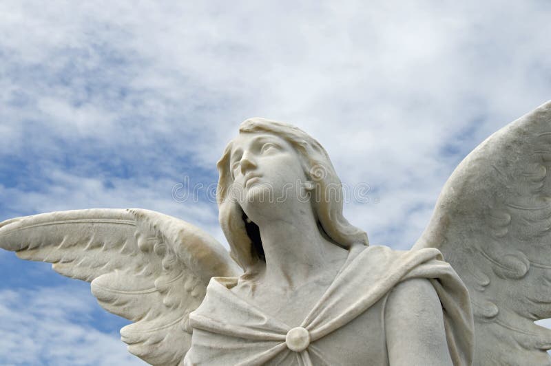 Het standbeeld van de engel