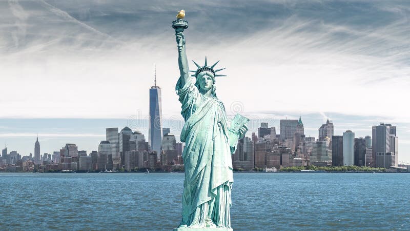 Het standbeeld van Vrijheid, Oriëntatiepunten van de Stad van New York