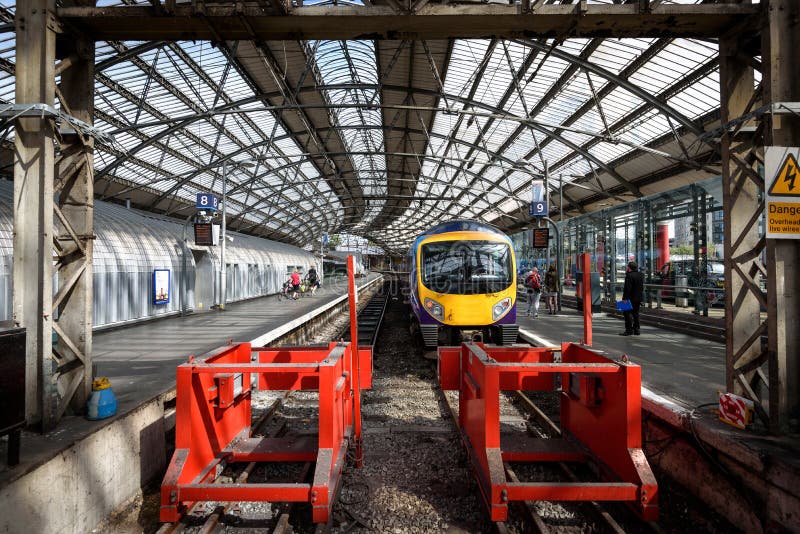 Het Station Liverpool het UK van de kalkstraat royalty-vrije stock fotografie Het Station Liverpool het UK van de kalkstraat royalty-vrije stock fotografie