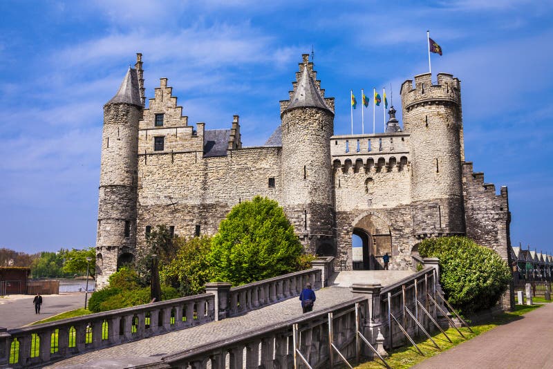 Het Steen castle in Antwerpen