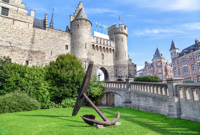 Het Steen - a medieval castle in  Antwerp, Belgium