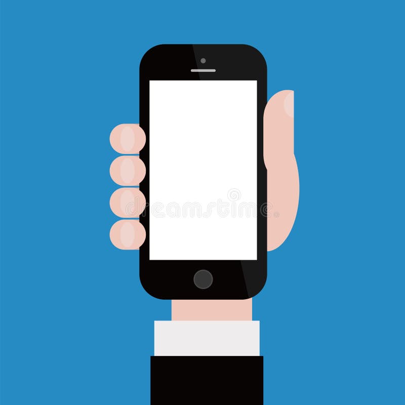 Het steunen van Smartphone stock illustratie Het steunen van Smartphone stock illustratie
