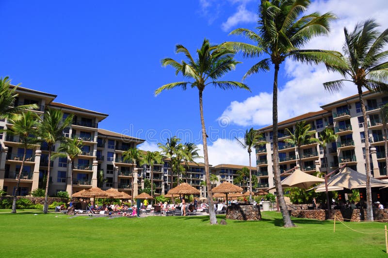 Het strandtoevlucht van Maui royalty-vrije stock afbeelding Het strandtoevlucht van Maui royalty-vrije stock afbeelding