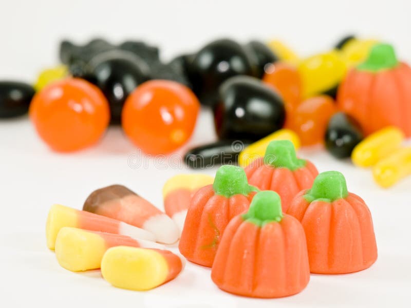 Het suikergoed van Halloween stock foto's Het suikergoed van Halloween stock foto's