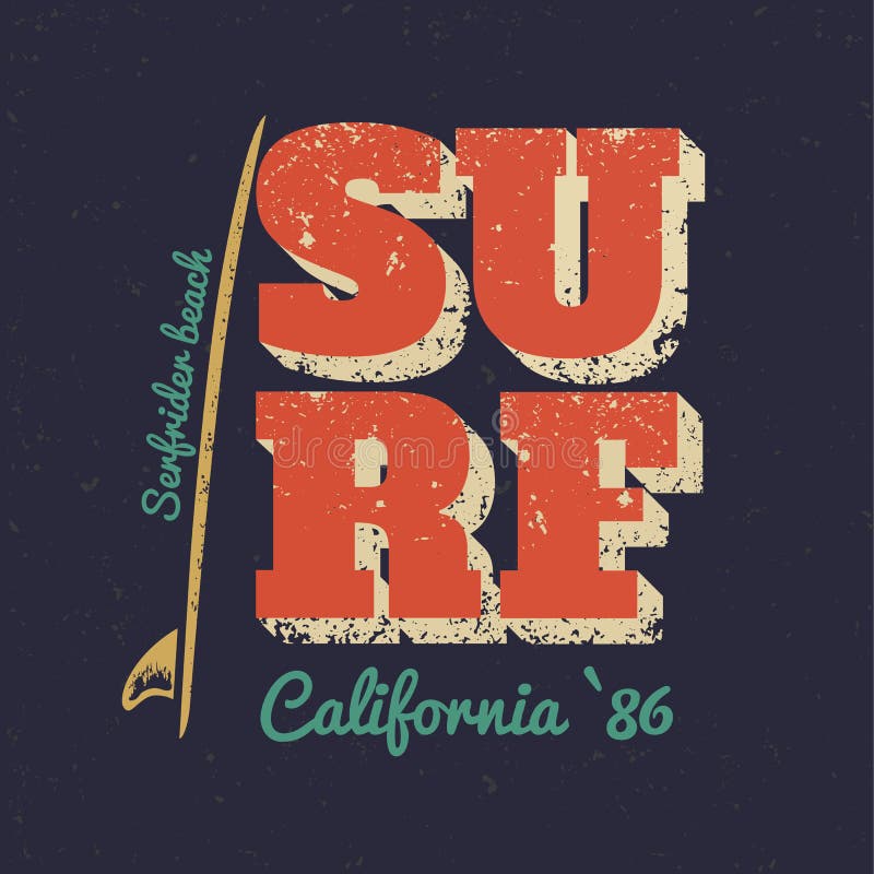 Het surfen royalty-vrije illustratie Het surfen royalty-vrije illustratie