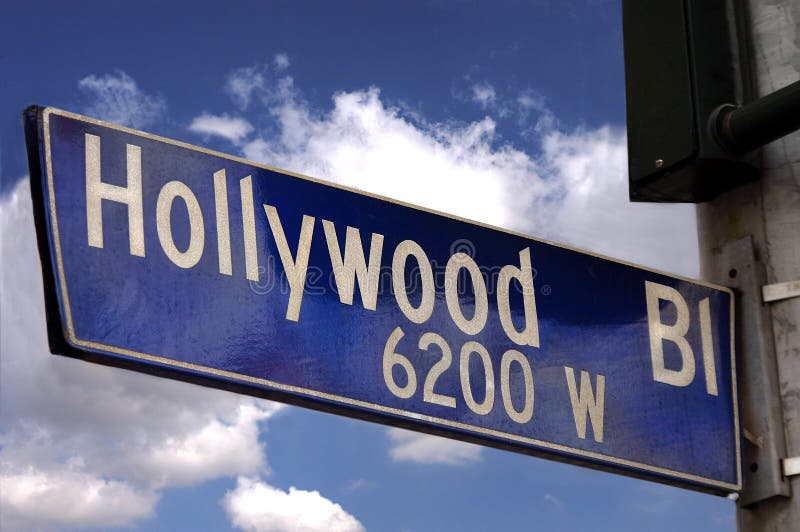 Het Teken van Blvd van Hollywood