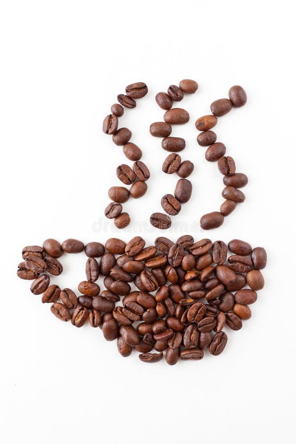 Het teken van de koffie stock fotografie Het teken van de koffie stock fotografie