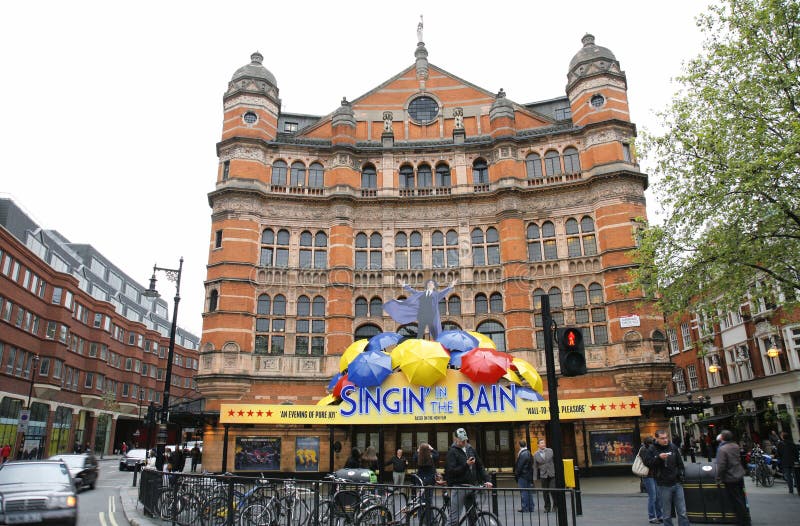 Het Theater van Londen, Paleistheater stock fotografie Het Theater van Londen, Paleistheater stock fotografie